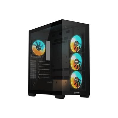 PC-Gehäuse Gigabyte C500 Panoramic Stealth schwarz