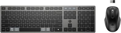 Tastatur und Maus Set HP 725, kabellos, schwarz