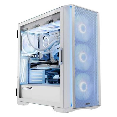 Computergehäuse Modecom Horizon ARGB Flow Weiß