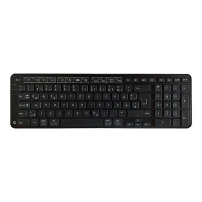 Ergonomische kabellose Tastatur Contour schwarz