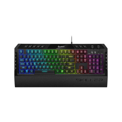 Gaming-Tastatur Sharkoon Skiller SGK5 mit RGB-Beleuchtung