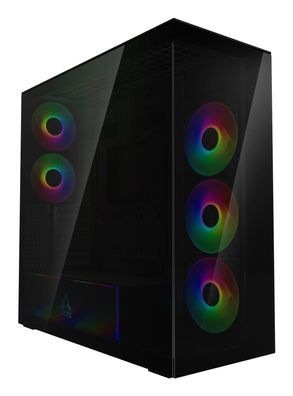 PC-Gehäuse Arctic Midi-Tower mit ARGB-Léftern
