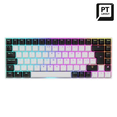 Gaming-Tastatur Sharkoon Skiller SGK50 S3 Weiß RGB