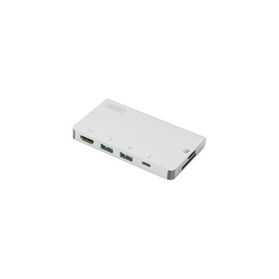 Dockingstation USB Type-C Digitus DA-70867 mit 6 Ports