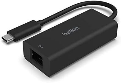 USB-C Ethernet Adapter Belkin 2,5 Gbit/s schwarz
