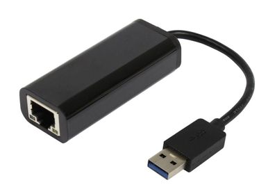 Netzwerkadapter ALLNET USB 3.0 Gigabit Ethernet schwarz