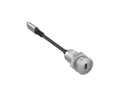 USB-C Kabel Vivolink 0,3 m, 10 Gbit/s, grau