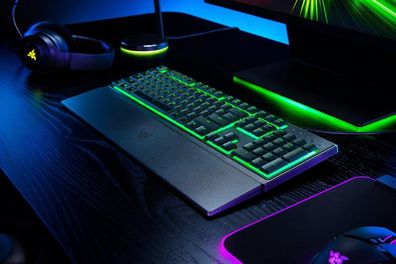 Gaming-Tastatur Razer Ornata V3 X mechanisch, RGB, USB, schwarz
