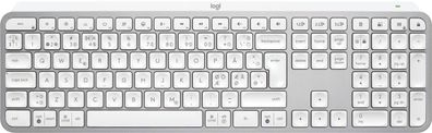 Kabellose Tastatur Logitech Grau Hell
