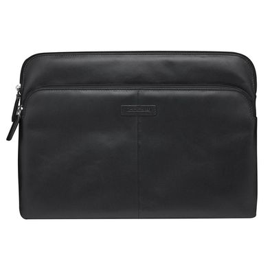 Laptophélle dbramante Skagen Pro+ aus Vollnarbenleder, schwarz