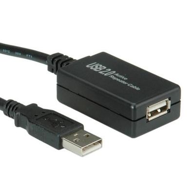 USB-Verlängerungskabel Value 12 Meter USB 2.0