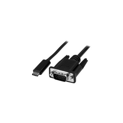USB-C-auf-VGA Adapterkabel Startech, 1 m, schwarz