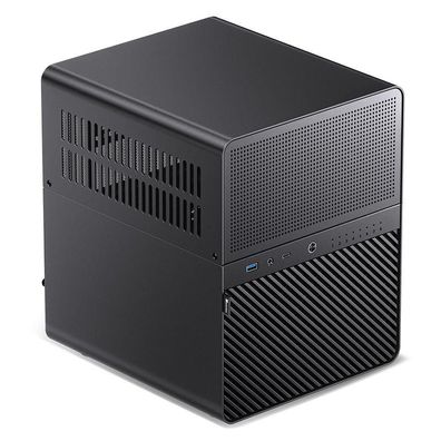 Computergehäuse Jonsbo N3 NAS schwarz, elegantes Design