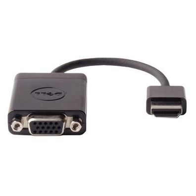 Adapter Dell HDMI zu VGA schwarz