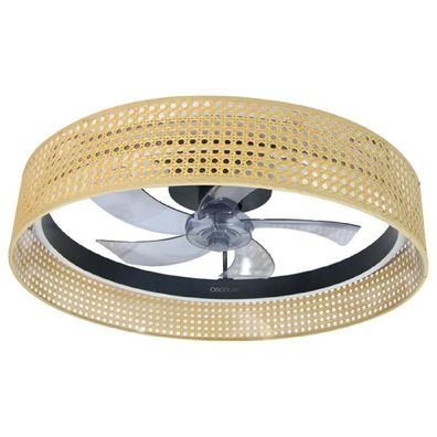 Deckenventilator cecotec mit Beleuchtung Modern Beige