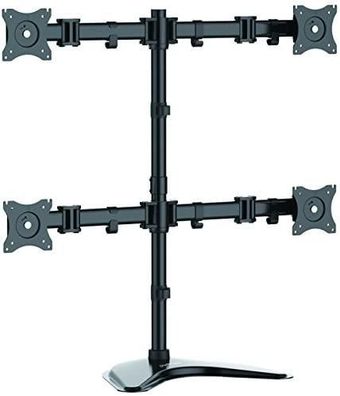 Monitorständer StarTech fér bis zu 4 Bildschirme, schwarz