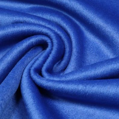 Meterware, Preis pro 0,5 lfdm: Wollstoff-Mischgewebe, royalblau, 156 cm breit