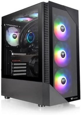 Computergehäuse Thermaltake View 200 TG ARGB schwarz