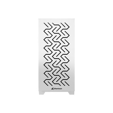 PC-Gehäuse Sharkoon MS-Z1000 weiß mit Glas-Seitenpanel