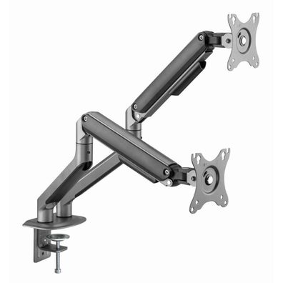 Monitorarm Gembird Doppelarm Grau