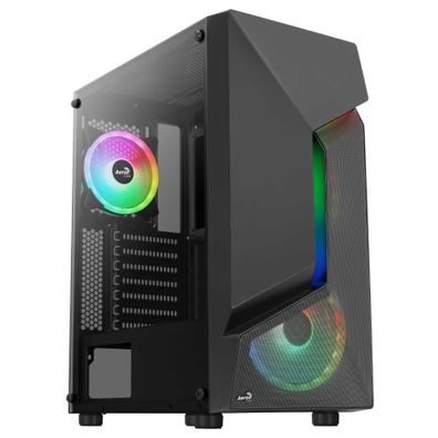 PC-Gehäuse Aerocool Scape-BK-V3 schwarz
