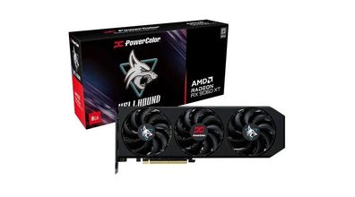 Grafikkarte PowerColor Hellhound 8 GB GDDR6