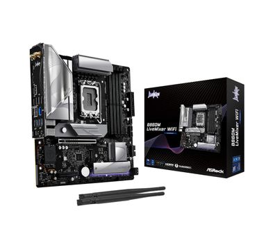Mainboard ASRock B860M LiveMixer WiFi Micro ATX