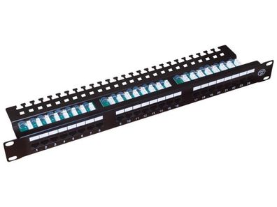 Patchpanel Alantec 24 Ports RJ-45 Ethernet Gigabit