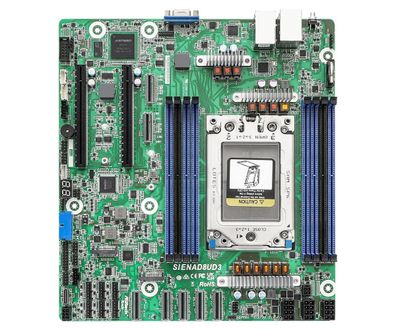 Server-Mainboard ASRock SIENAD8UD3 mit AMD EPYC 8004 Unterstétzung