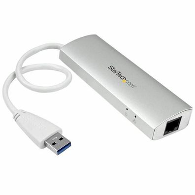 USB-Hub StarTech Tragbar mit 3 USB 3.2 Gen 1 Ports und Ethernet