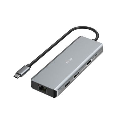 USB-C Hub Hama Connect2media mit 9 Ports, anthrazit