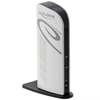 USB 3.0 Portreplikator Delock mit HDMI und DVI