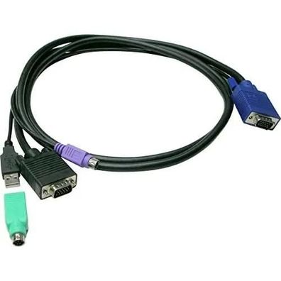 KVM-Kabel Level 5 Meter Schwarz