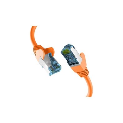 Netzwerkkabel efb Cat7, 25 m, orange