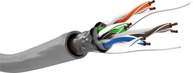 Ethernetkabel Goobay Cat 5e Grau