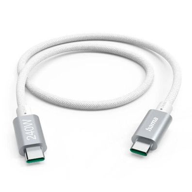 USB-C Kabel Hama Schnell 240W Weiß