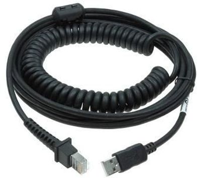 Zubehör Datalogic Spiralkabel 5 Meter Schwarz