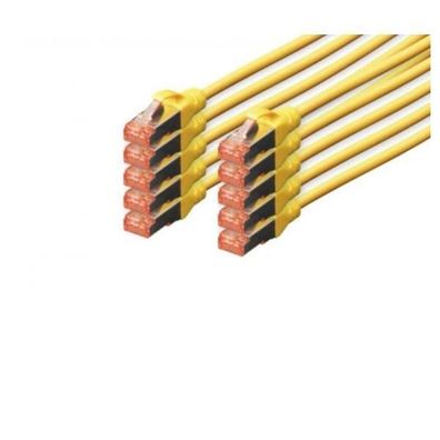 Netzwerkkabel Digitus CAT 6 S/FTP Gelb 3 Meter