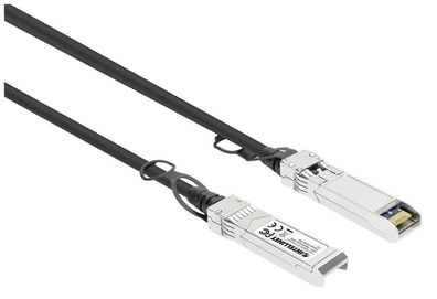 Twinax-Kabel Intellinet 5 Meter, 10 Gbps, schwarz-silber
