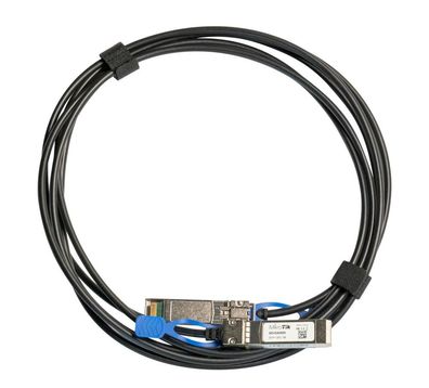 Glasfaserkabel Mikrotik XS+DA0001 1 Meter schwarz
