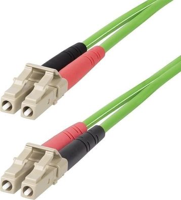 Lichtwellenleiterkabel StarTech OM5 LC/LC UPC 10m grén