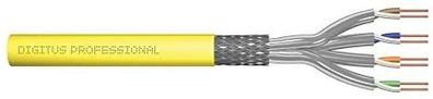 Netzwerkkabel Digitus Cat.7A S/FTP Gelb