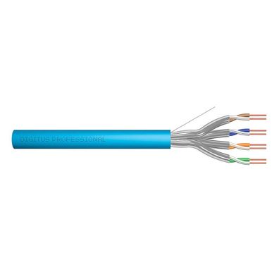 Netzwerkkabel Digitus CAT 6A, 100 Meter, blau