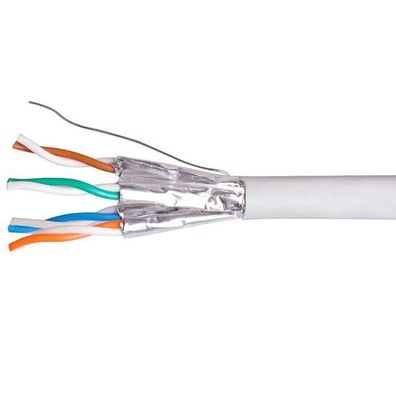 Netzwerkkabel equip Kategorie 6, 100 Meter, grau