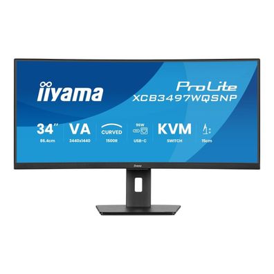 Monitor iiyama Curved 34 Zoll UltraWide QHD