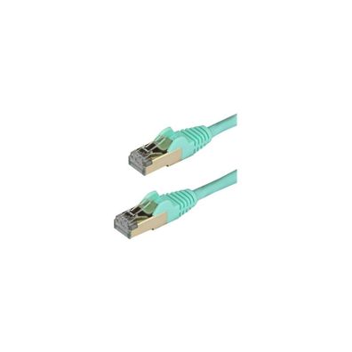 Netzwerkkabel StarTech CAT6a 7,5 m Aqua