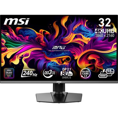 Monitor MSI QD-OLED 31,5 Zoll 4K Ultra HD