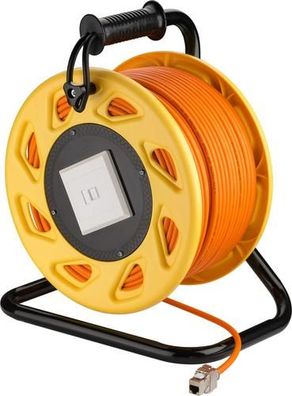 Kabelaufroller Goobay RJ45 Netzwerkkabel 90m Orange