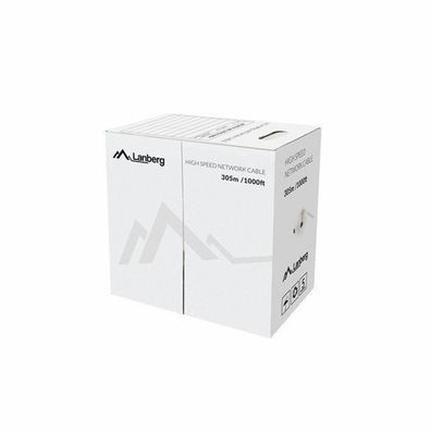 Ethernetkabel Lanberg LAN 305 m Rot