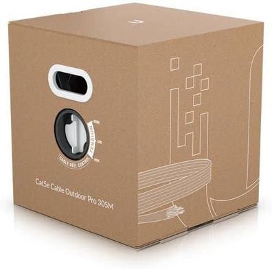 Netzwerkkabel Ubiquiti Cat5e Outdoor Pro 305m Weiß